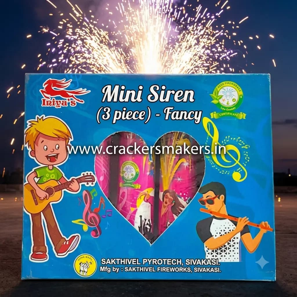 Mini Siren (3 piece) - Fancy